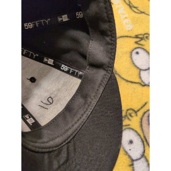 El Paso Chihuahuas Black Fitted Baseball Hat 7 3/8 New Era 59Fifty - Picture 5 of 8